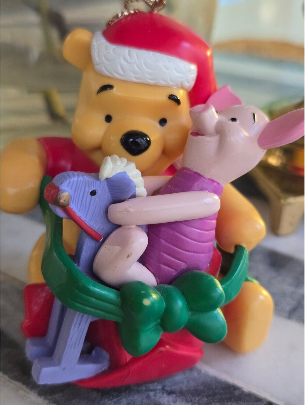 Winnie the Pooh and Piglet Christmas ornament